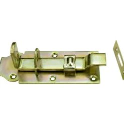 Schlossriegel gekröpft 55 x 140 mm verzinkt gelb^Connex Sale