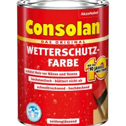 RC Wetterschutzfarbe schiefer 0,75 L^Consolan Hot