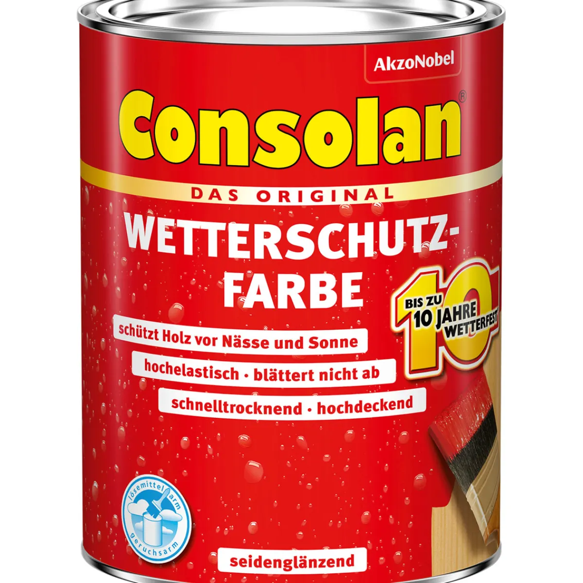 RC Wetterschutzfarbe schiefer 0,75 L^Consolan Hot