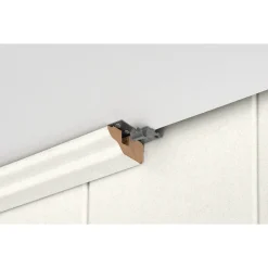 Deckenleiste weiß Struktur 2,6 m^ Discount