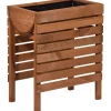 dobar Hochbeet 70 x 45 x 71 cm braun