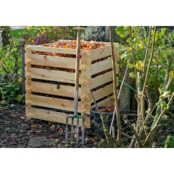 Holz-KomposterStecki 78 x 78 x 78 cm Kiefer natur^dobar Hot