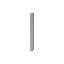 Dolle Möbelfuß Stilt silber 87 x 5 x 5 cm