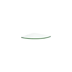 Dolle Regalboden 1/4-Kreis 30 x 30 x 1 cm klar