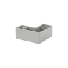Sockelgleiter 60 x 60 x 25 mm grau^Dolle Sale