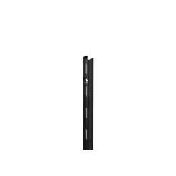 Wandschiene 1-reihig schwarz 49,5 cm*Dolle