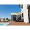 Dreieck-Segel Capri 5 x 5 x 5 m champagner