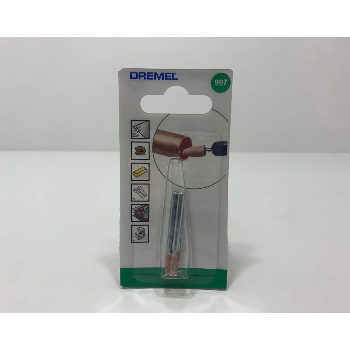 Aluminiumoxid-Schleifstein Durchmesser 3,4 mm^Dremel