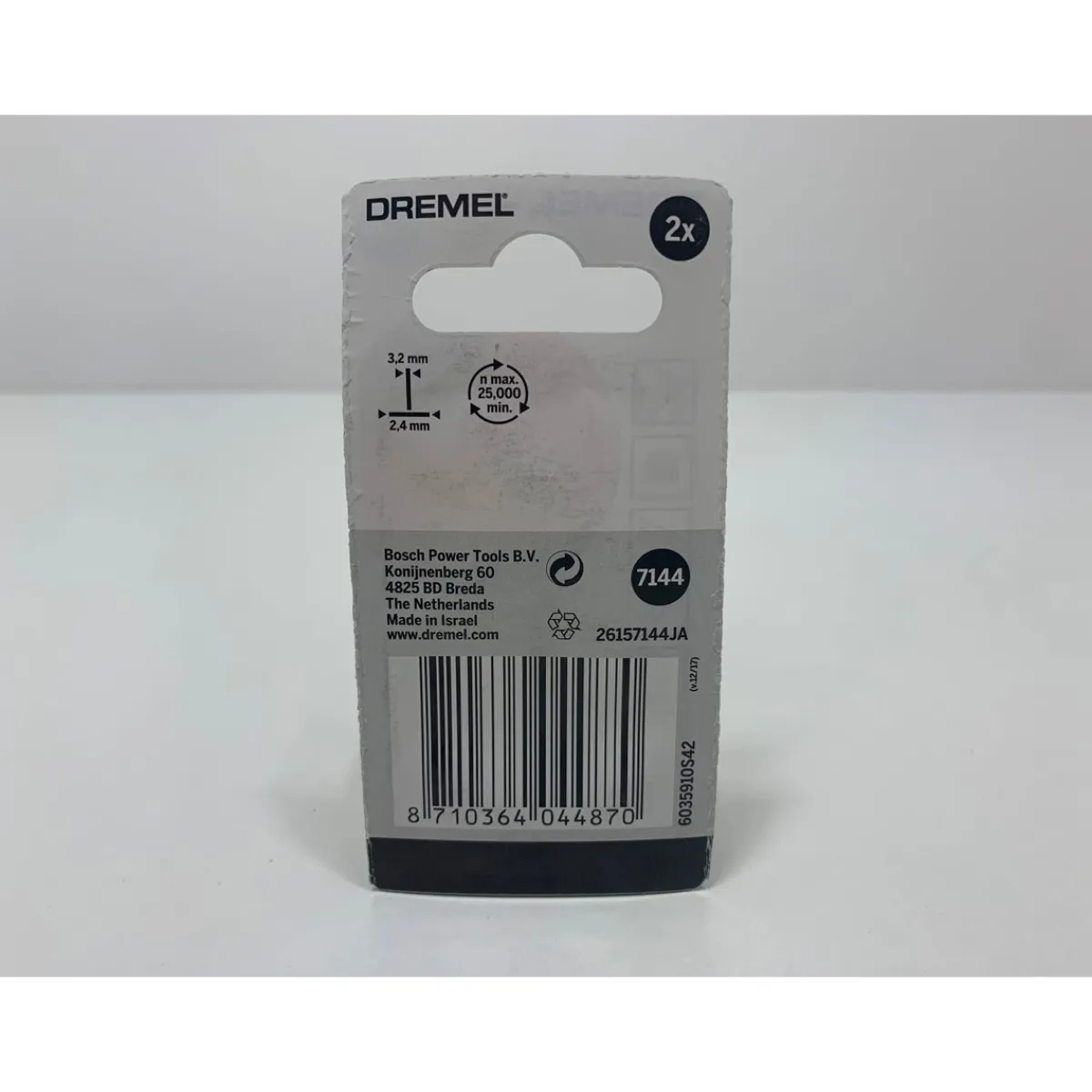 Diamantbestückte Fräser Durchmesser 2,4 mm*Dremel