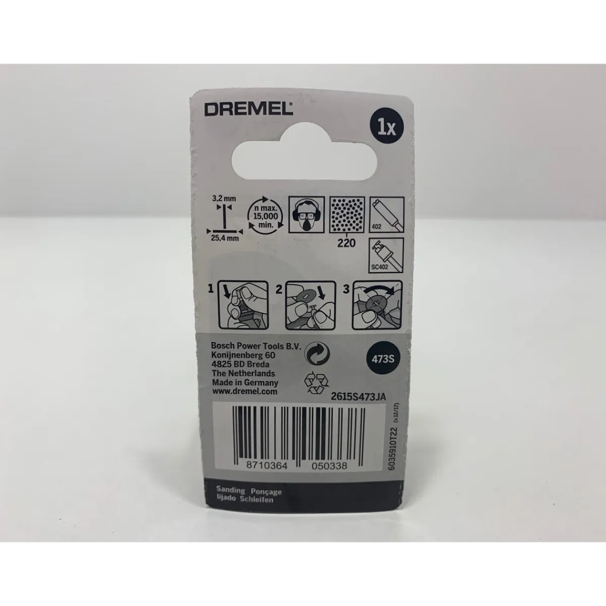 Feinschleifbürsten 473S grob 220 Körnung*Dremel Discount