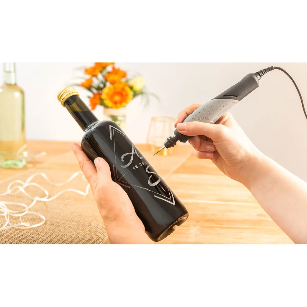 Dremel Gravur-Set 682 für Glas und Metall 8-teilig