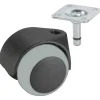 Doppelrolle für empfindliche Böden 38 x 38 mm*Dörner + Helmer New