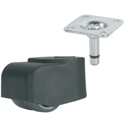 Doppel-Walzenrolle für empfindliche Böden 38 x 38 mm*Dörner + Helmer Clearance