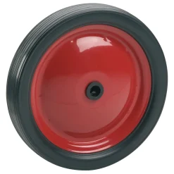 Ersatzrad mit Metallfelge und Gleitlager 180 x 30 mm rot^Dörner + Helmer Discount