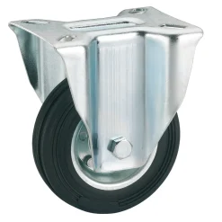 Transportgeräte-Bockrolle mit Fadenschutz 160 x 40 mm verzinkt*Dörner + Helmer Clearance