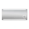 Design LED Lichtspiegel Silver Rey 140 x 60 cm*DSK Sale
