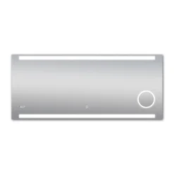 Design LED Lichtspiegel Silver Rey 140 x 60 cm*DSK Sale