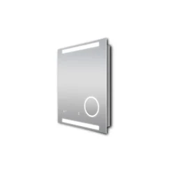 Design LED Lichtspiegel Silver Rey 60 x 70 cm*DSK New