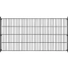 Durabil Einstab-Gittermatte anthrazit 200 x 100 cm