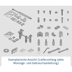 EcoStar Gerätehaus Elegant-PTyp 2RAL5014 1 flg