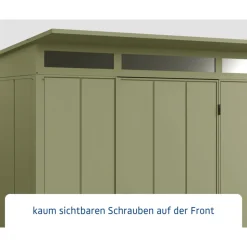 Gerätehaus Elegant-PTyp 2RAL6013 1 flg^EcoStar Best
