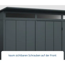 Gerätehaus Elegant-PTyp 3RAL7016 1 flg*EcoStar New