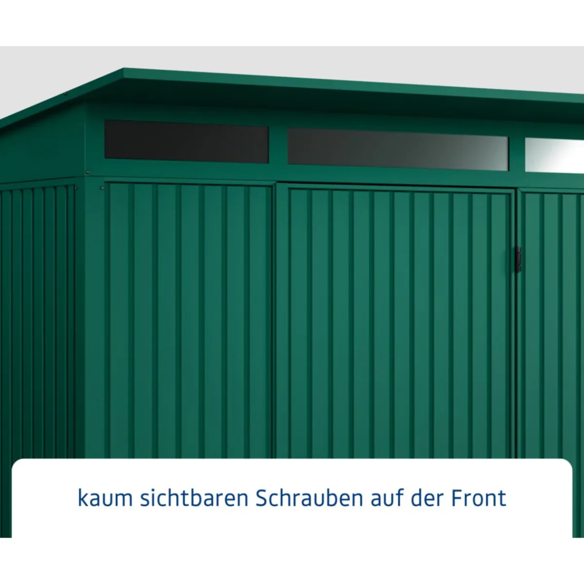 Gerätehaus Trend-PTyp 1RAL6005 1 flg*EcoStar