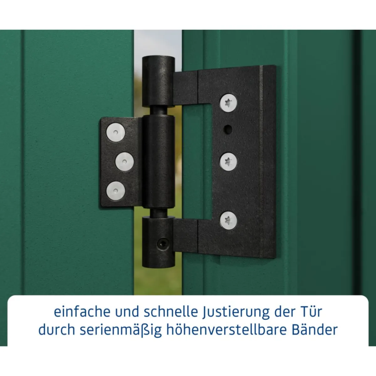 Gerätehaus Trend-PTyp 1RAL6005 1 flg*EcoStar