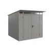 Gerätehaus Trend-PTyp 2RAL9007 2 flg*EcoStar Best