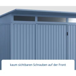 EcoStar Gerätehaus Trend-PTyp 2RAL5014 1 flg