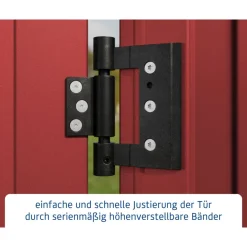 Gerätehaus Trend-PTyp 2RAL3004 2 flg^EcoStar Outlet