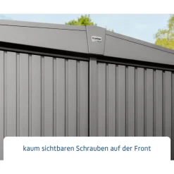 EcoStar Gerätehaus Trend-STyp 2RAL9007 1 flg