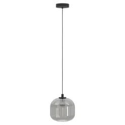 Eglo LED Pendelleuchte Mantunalle 1 schwarz