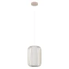 Eglo LED Pendelleuchte Terrarosa sandfarben-weiß