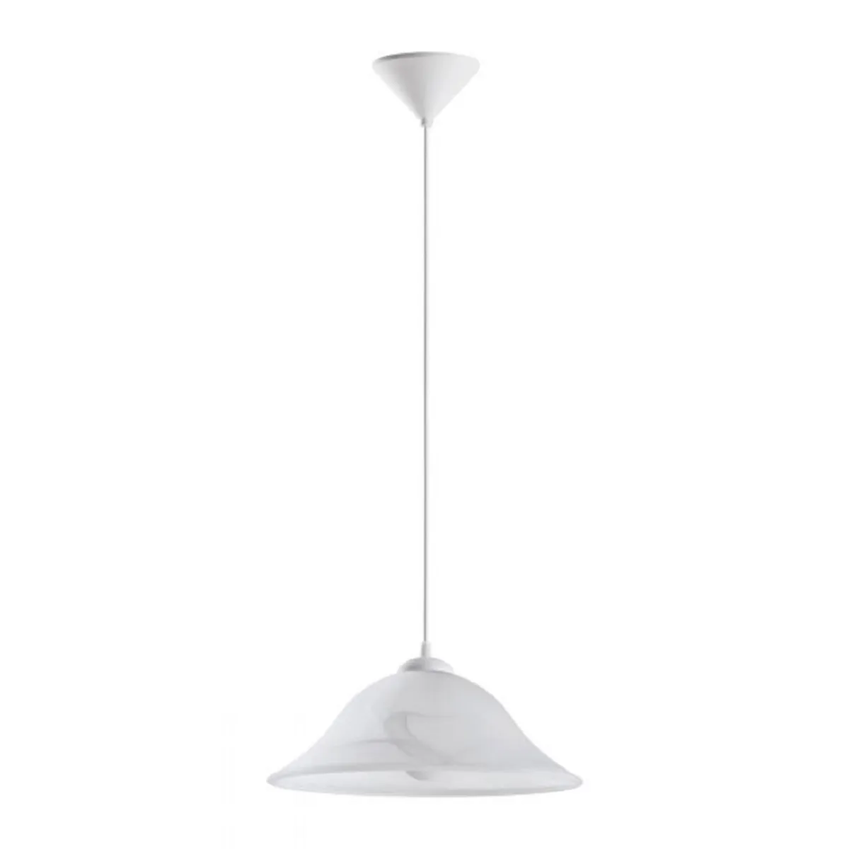 Eglo Hängeleuchte Albany Durchmesser 35 x 110 cm weiß