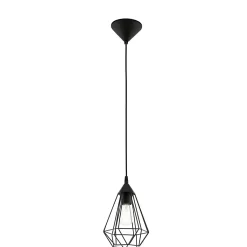Eglo Hängeleuchte Tarbes 1 17,5 cm schwarz