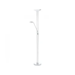 Eglo LED-Stehleuchte Baya chrom