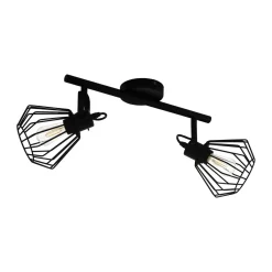 Eglo Spotserie Tabillano 2 Spots schwarz