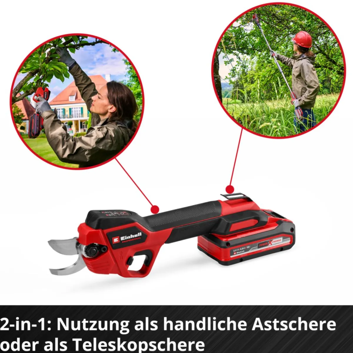 Akku-Astschere GP-LS 18/28 Li T BL-Solo^Einhell Best