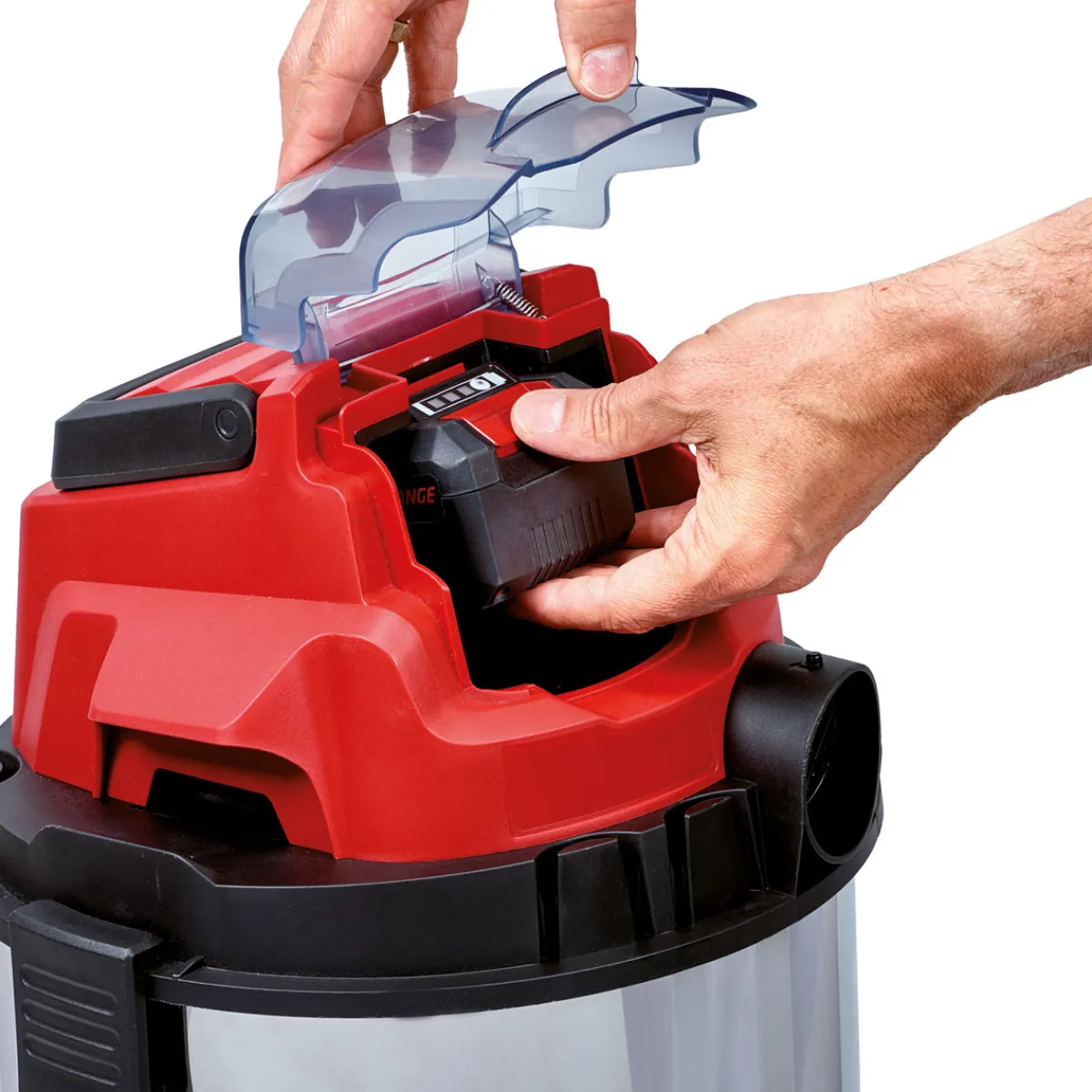 Einhell Akku-Nass-Trockensauger TC-VC 18/20 Li S-Solo