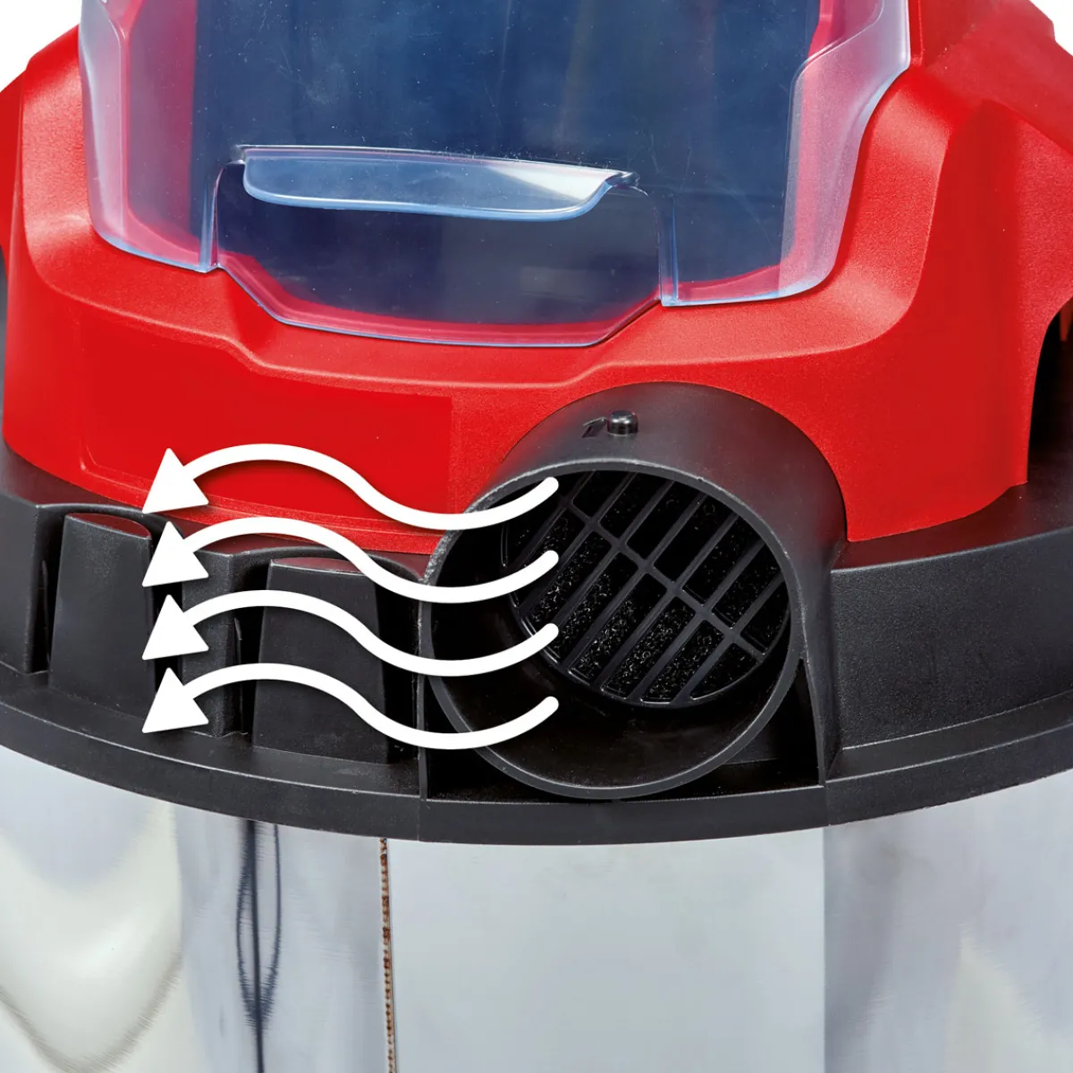 Einhell Akku-Nass-Trockensauger TC-VC 18/20 Li S-Solo