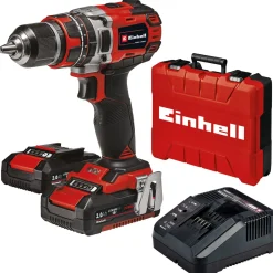 Akku-SchlagbohrschrauberTP-CD 18/50 Li-i BL 2 x 2,0 Ah 5-teilig*Einhell
