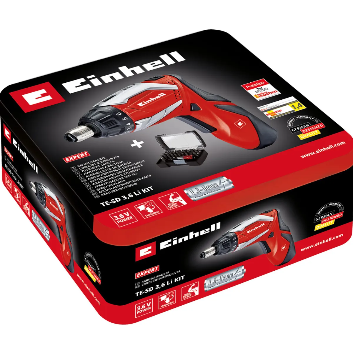 Akkuschrauber-Set TE-SD 3,6 Li Kit 2-teilig*Einhell Sale
