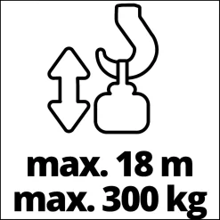 Seilhebezug TC-EH 600^Einhell Hot