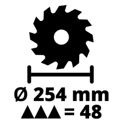 Zug-Kapp-Gehrungssäge TE-SM 10 L Dual^Einhell Best