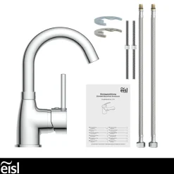 Waschtischarmatur „Futura“ chrom mit Cold-Start-Funktion^Eisl Hot