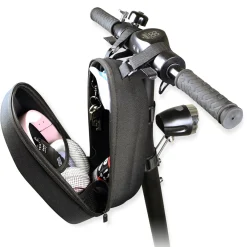 Lenkertasche für E-Scooter und Fahrrad, schwarz*EM2GO Discount