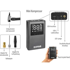 Kleinkompressor aufladbar*EUFAB Online