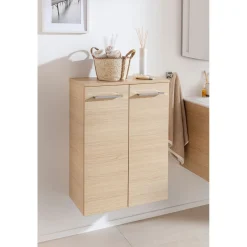 Doppel-Midischrank B.Style 602 x 826 x 320 mm Sandeiche*Fackelmann Best