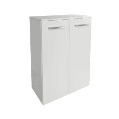 Fackelmann Doppel-Midischrank B.Style 602 x 826 x 320 mm Weiß